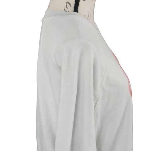 Levi's Women's Size XXL White Green Pink San Fran Logo Pullover Sweatshirt - Picture 2 of 7